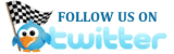 follow us on twitter